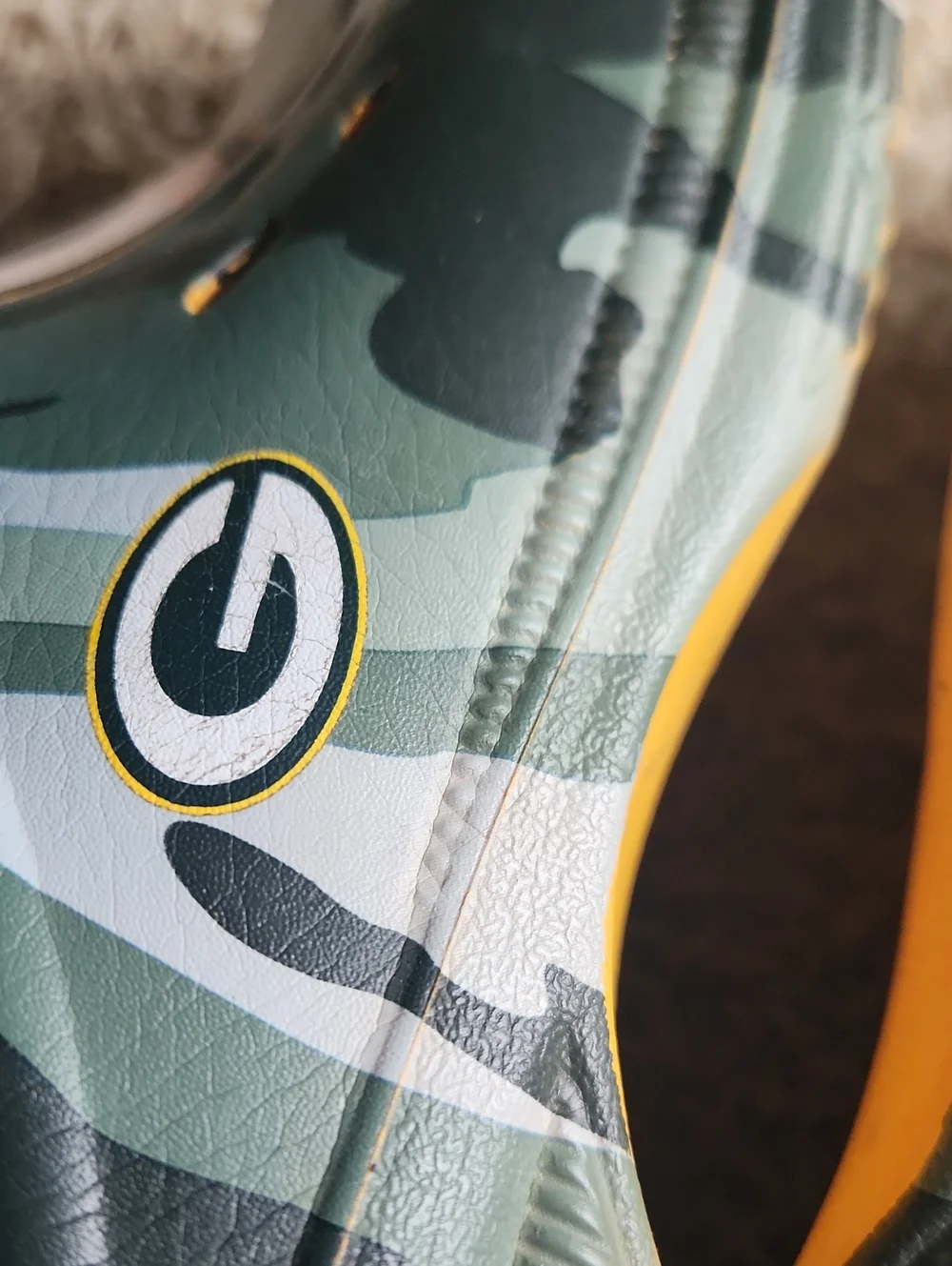 Foco Green Bay Packers Mens XL Slip On Clog - Camouflage